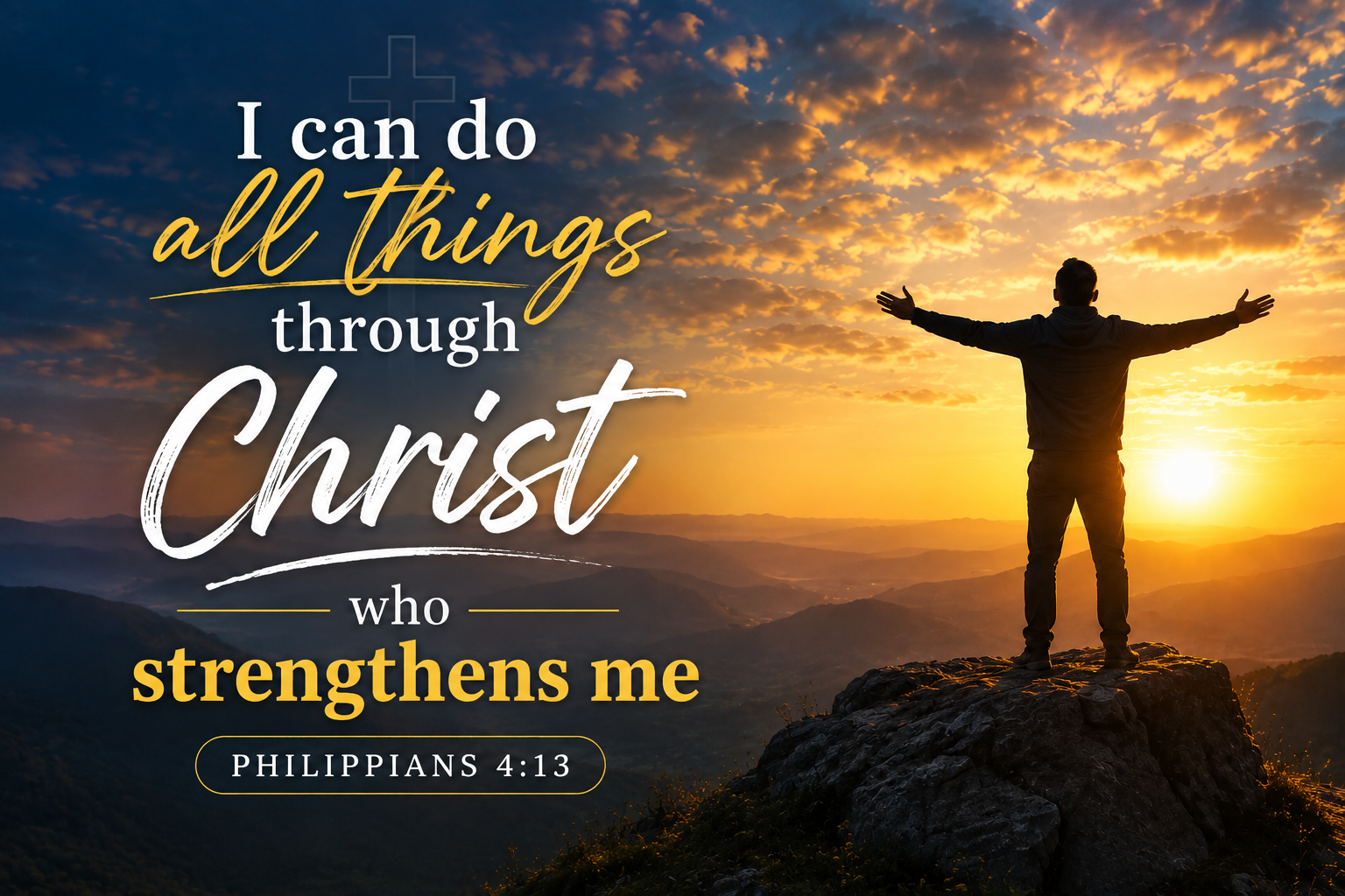 Philippians 4:13 - English