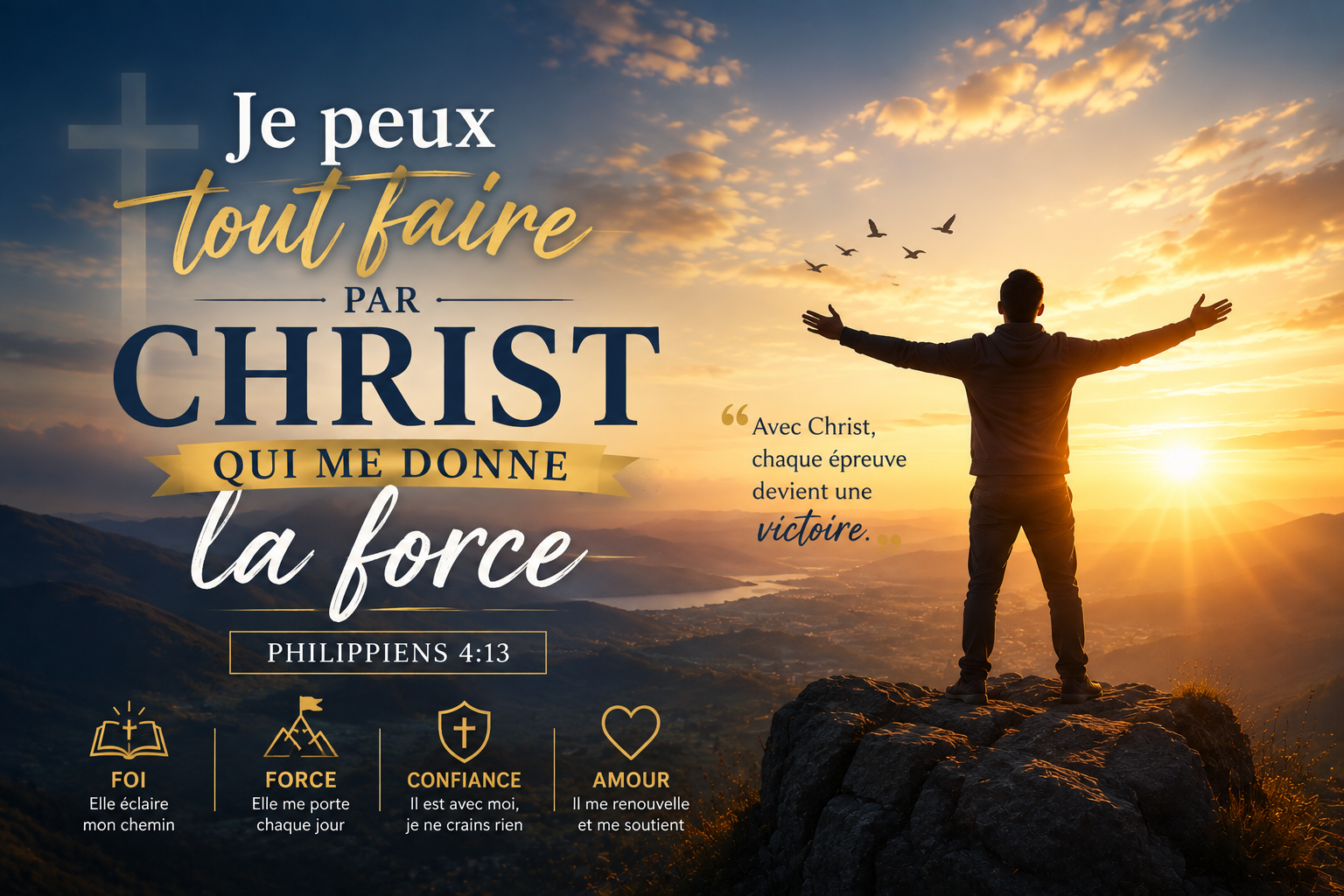Philippiens 4:13 - Français